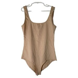 NWOT Bellelovin Nude Tank Bodysuit XS